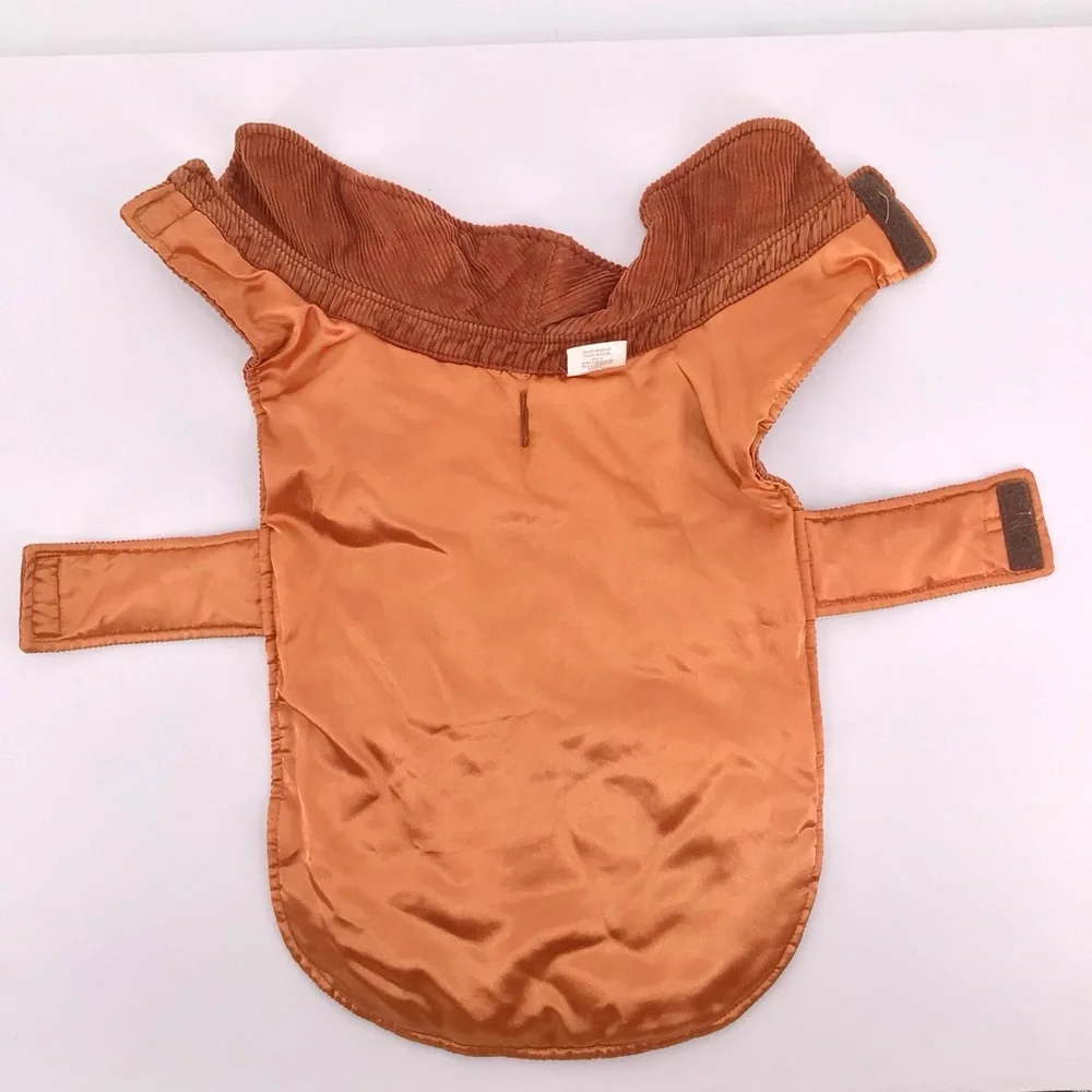 Woolrich Corduroy Dog Sweater Jacket Vest Size Large